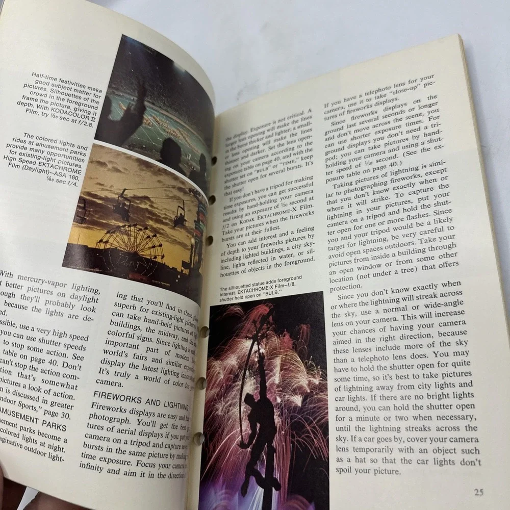 Adventures In Existing -Light Photography By Kodak Paperback Advanced AC 44 1976